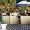nowoczesny bar ogrodowy; stylowy bar ogrodowy; kuchnia ogrodowa modułowa